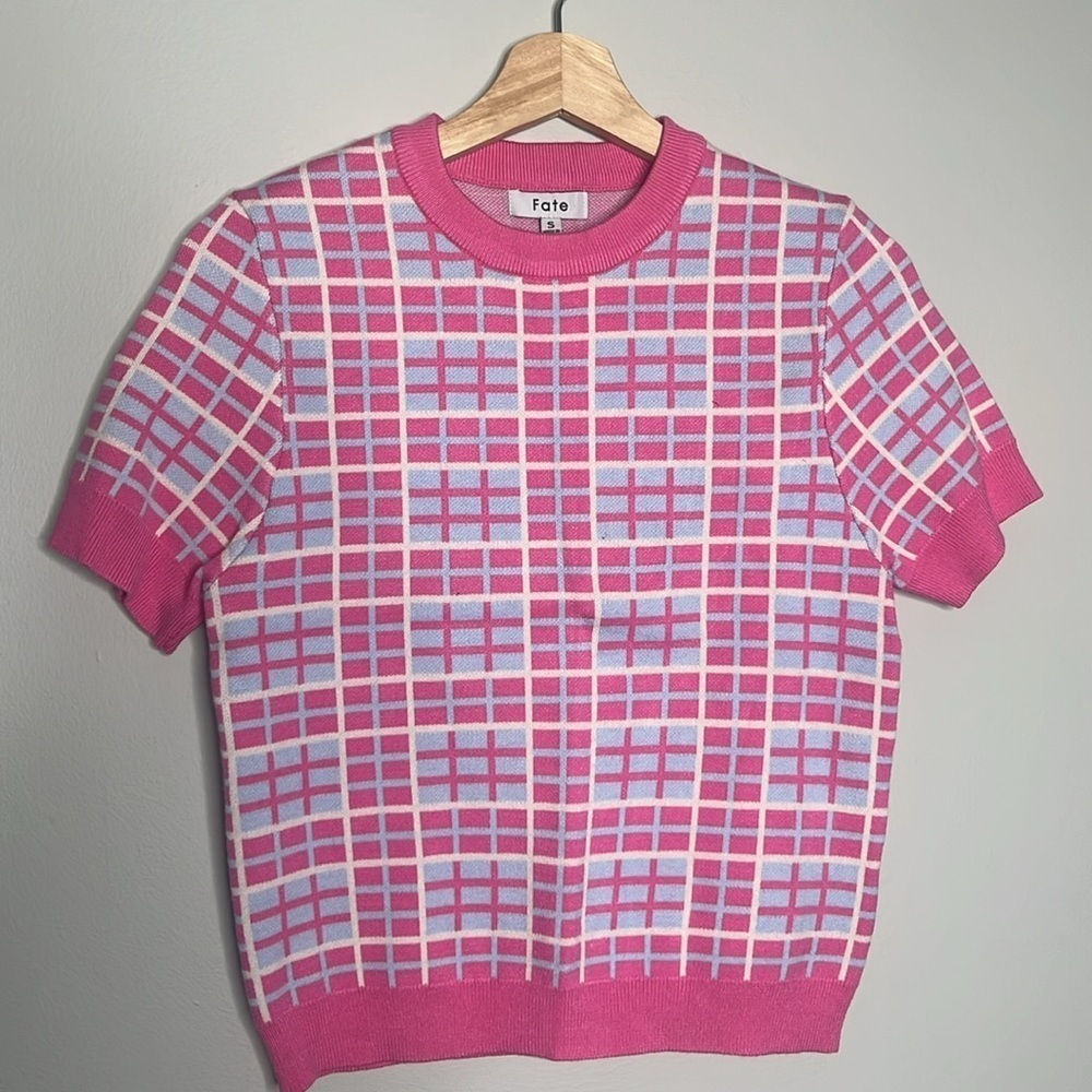 Women’s Pink Fate Small Shortsleeve Blouse